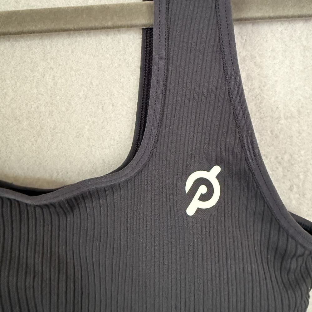 Peloton Women's Size XS/S Seamless Square Neck Bra 214 Black NWT - Picture 2 of 11